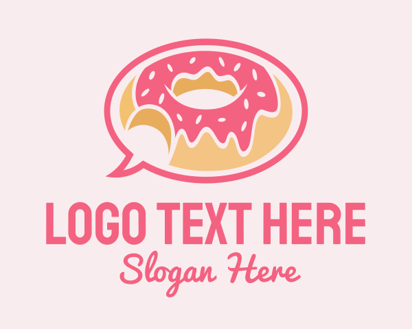 Strawberry Donut Chat logo