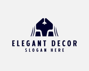 Interior Chair Furniture logo design