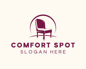 Seat Chair Furniture logo design