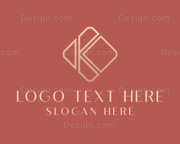 Elegant Company Letter K Logo