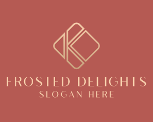 Elegant Company Letter K logo design