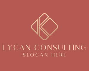 Elegant Company Letter K logo design