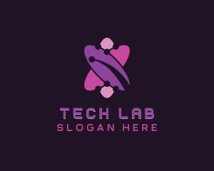 Leaf Tech Biotechnology logo design