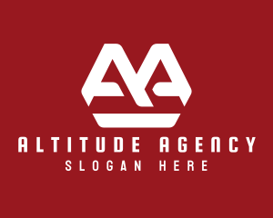 Modern Generic Business Letter AA logo