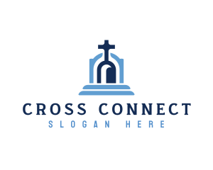 Cross Chapel Church logo design