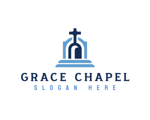 Cross Chapel Church logo design