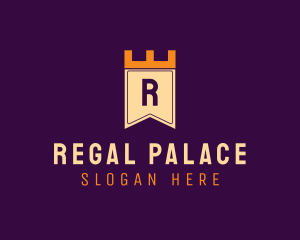 Royal Regal Banner Monarch logo design