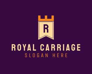 Royal Regal Banner Monarch logo design