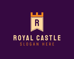 Royal Regal Banner Monarch logo design