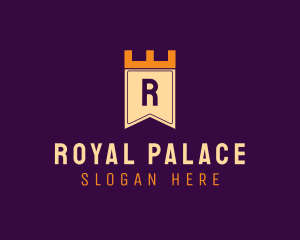 Royal Regal Banner Monarch logo design