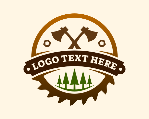 Lumber Mill logo example 1