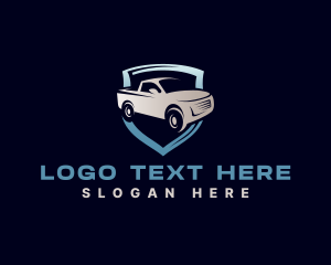 Automotive Pickup Truck Garage logo