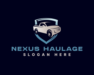 Automotive Pickup Truck Garage logo design