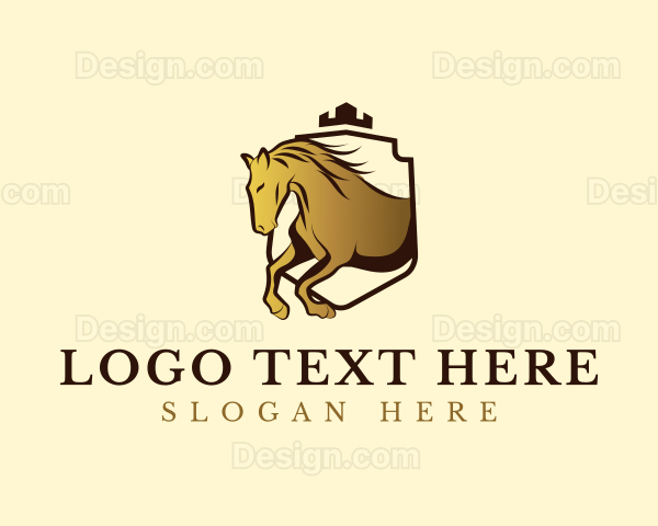 Luxury Equine Horse Logo