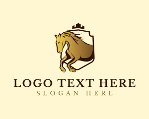 Luxury Equine Horse logo