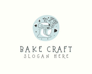 Baking Mixer Patisserie logo design