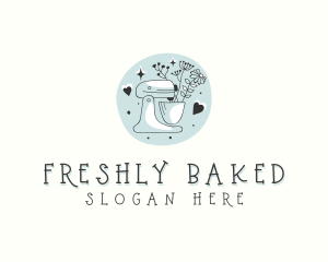 Baking Mixer Patisserie logo design