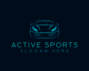 Automotive Race Car Logo