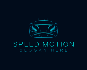 Automotive Race Car logo design