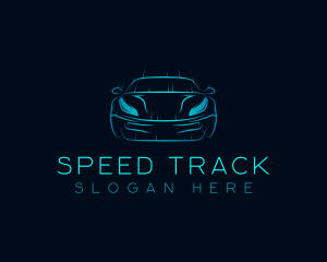 Automotive Race Car logo design