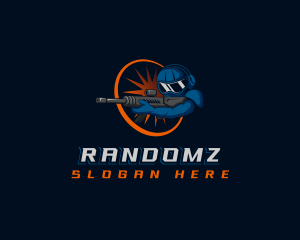 Soldier Gun Gaming Logo