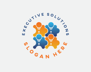 Puzzle People Employee logo design