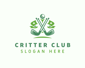 Sports Golf Clubs logo design