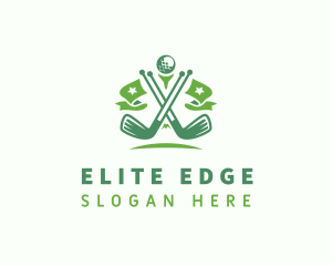 Sports Golf Clubs logo design