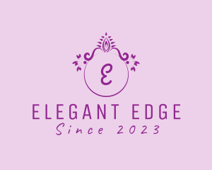 Victorian Elegant Ornament Boutique logo design