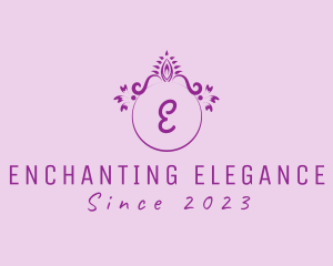 Victorian Elegant Ornament Boutique logo design