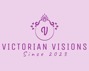 Victorian Elegant Ornament Boutique logo design