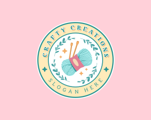 Crochet Needle Wool Yarn logo