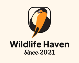 Wildlife Toucan Bird  logo design