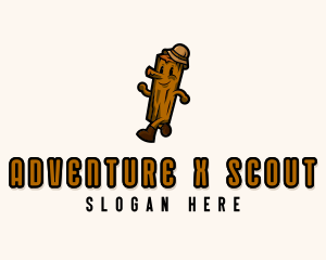 Log Camp Ranger  logo design