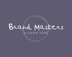 Mural Handwritten Brand logo