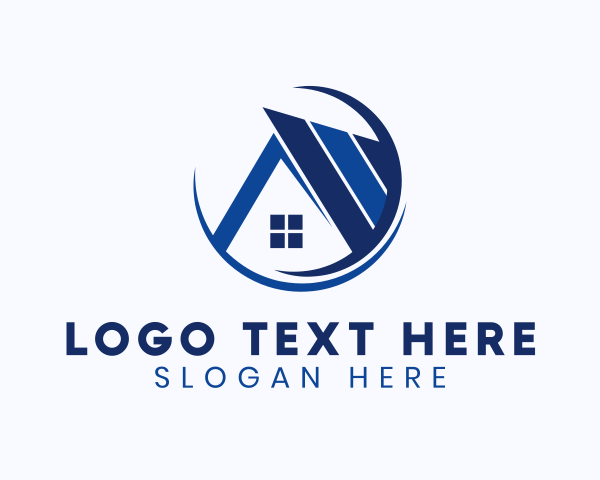 Roofing logo example 4