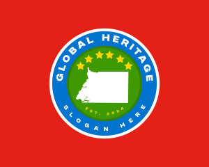 Equatorial Guinea Map logo