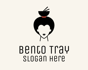 Asian Geisha Meal Bowl logo