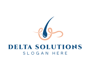 Dermatology Hair Treatment  logo design