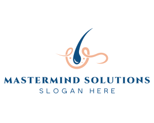 Dermatology Hair Treatment  logo design