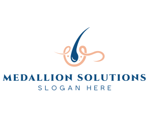 Dermatology Hair Treatment  logo design