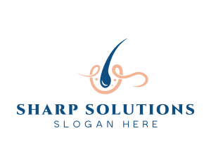 Dermatology Hair Treatment  logo design