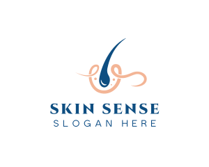 Dermatology Hair Treatment  logo design