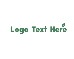 Generic Environmental Plant logo