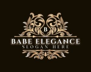 Luxury Floral Decoration logo design