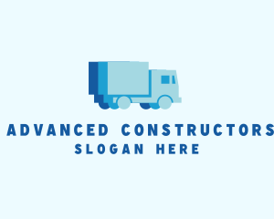 Forwarding Truck Delivery Logo