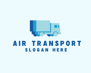 Forwarding Truck Delivery logo design