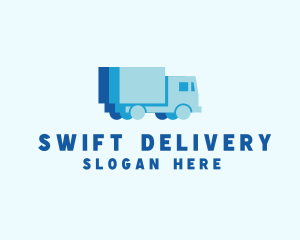 Forwarding Truck Delivery logo design