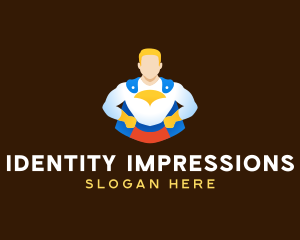 Superhero Character Cape logo