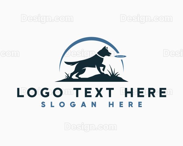 Puppy Dog Training Logo